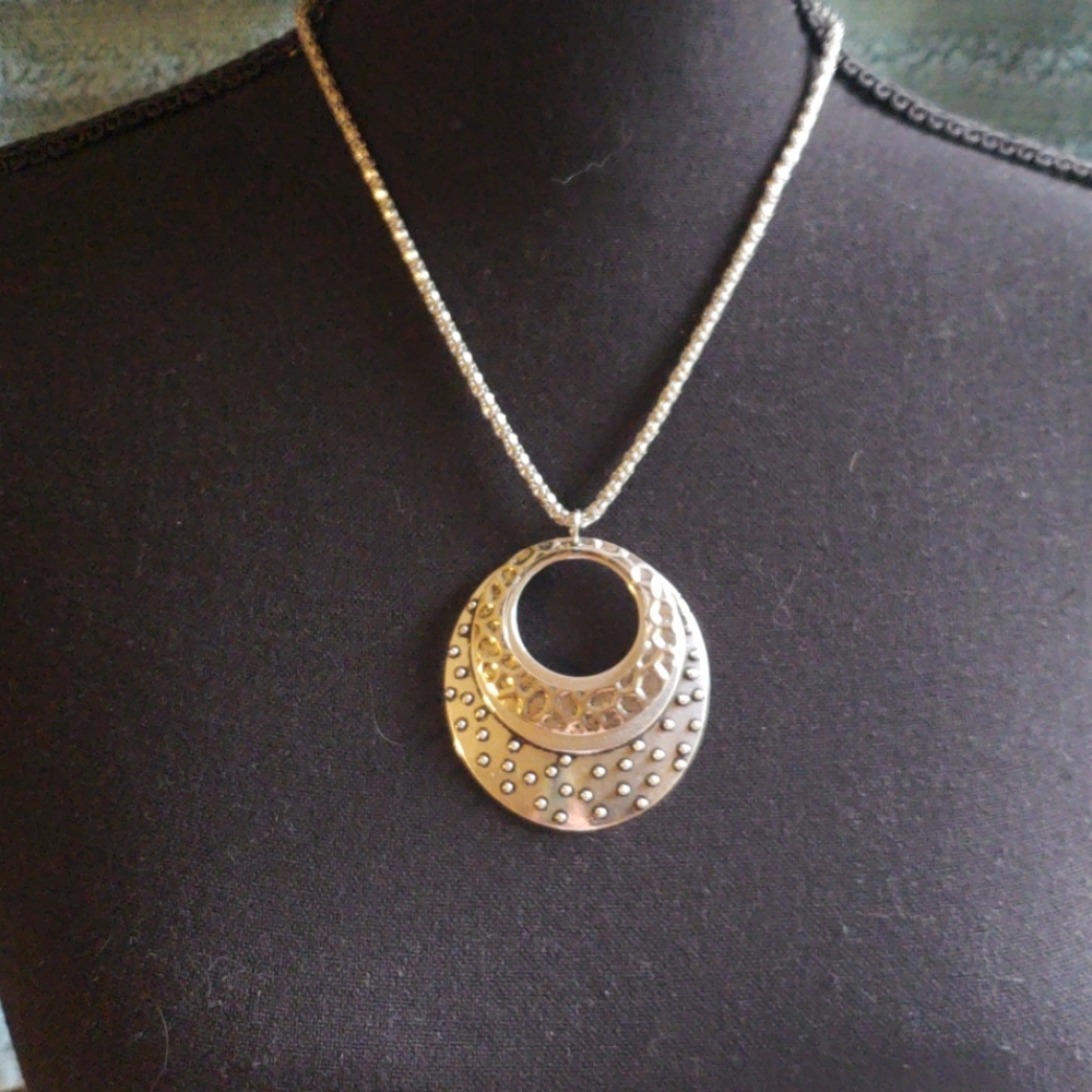 Silver necklace
